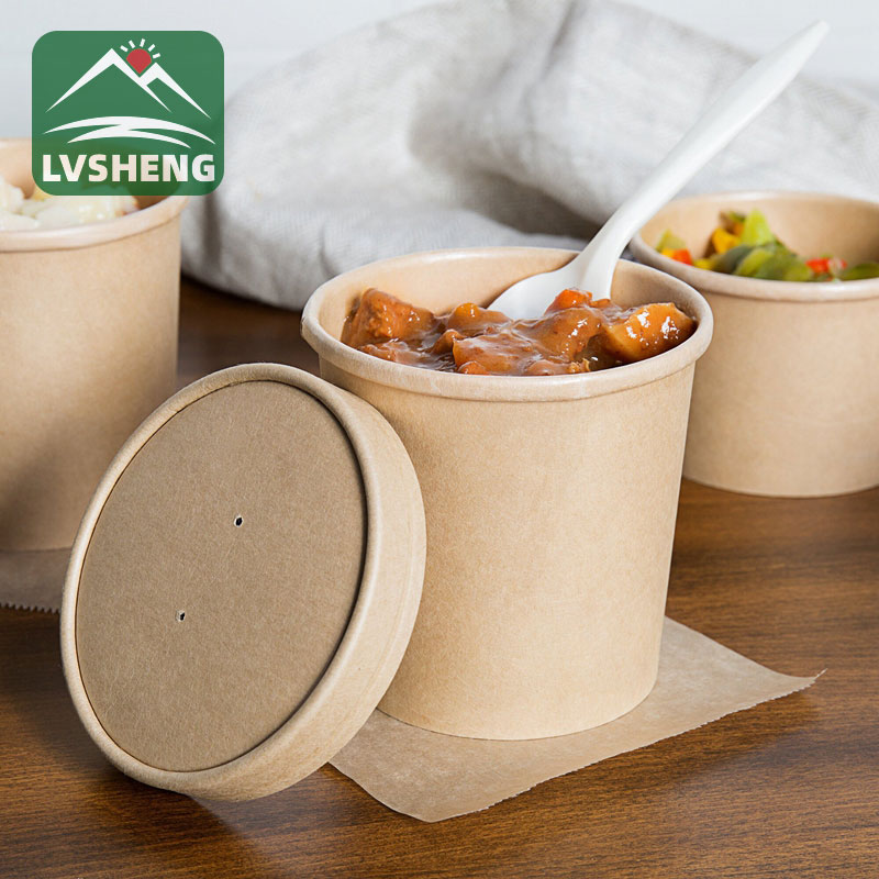 Bucket kraft Paper Miyan