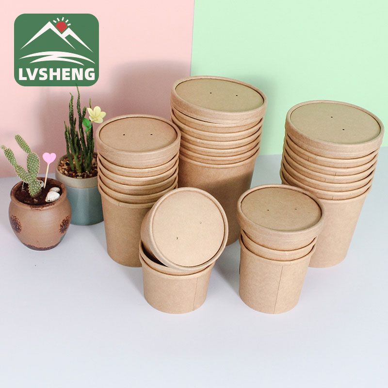 Kraft Paper Sup Cup